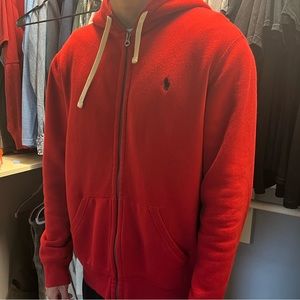 Red Authentic polo jacket